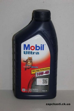 Масло MOBIL ULTRA 10W-40 1л